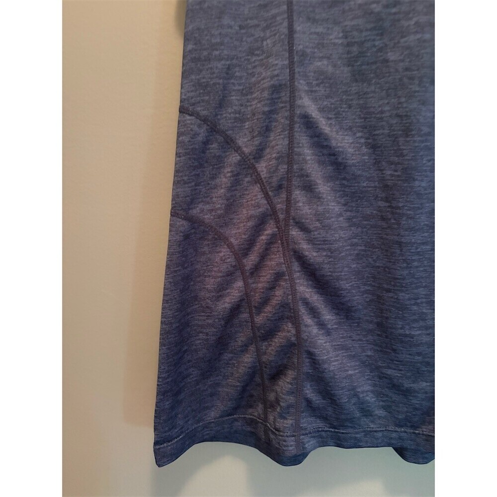 3/$15 Reebok Tank Top Womens Small Blue Heather Racerback Athletic Activewear - Picture 2 of 7